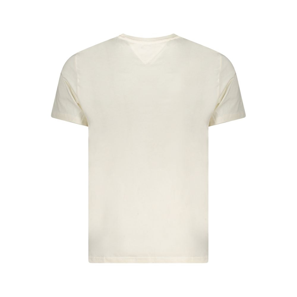 Tommy Hilfiger Beige Cotton T-Shirt