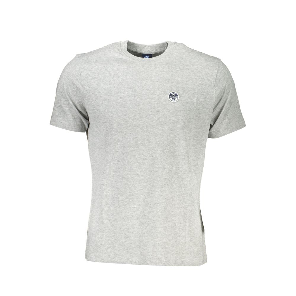 North Sails Brown Cotton Men T-Shirt NO-27322-S