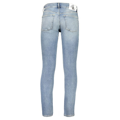 Calvin Klein Blue Cotton Men Jeans