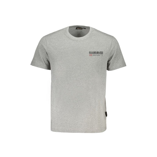 Napapijri Brown Cotton Men T-Shirt NA-29504-XL