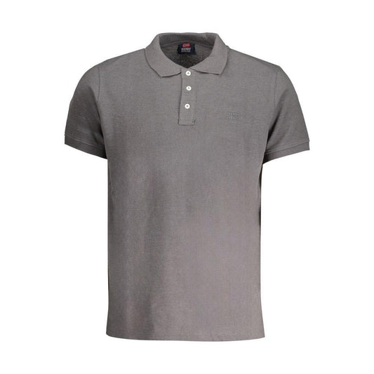 Norway 1963 Brown Cotton Men Polo Shirt NO-30241-M