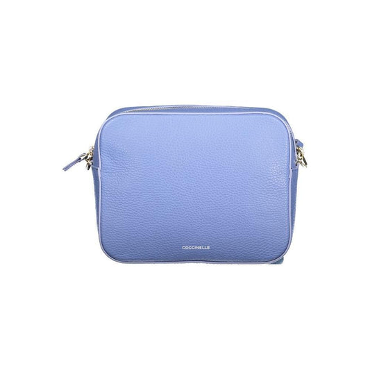 Coccinelle Light Blue Leather Women Handbag