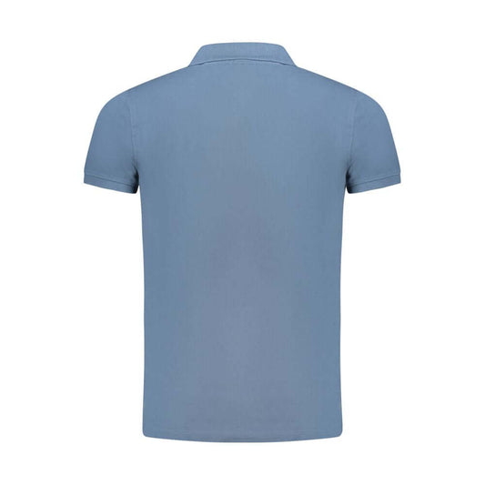 Norway 1963 Blue Cotton Polo Shirt NO-35497-XXL