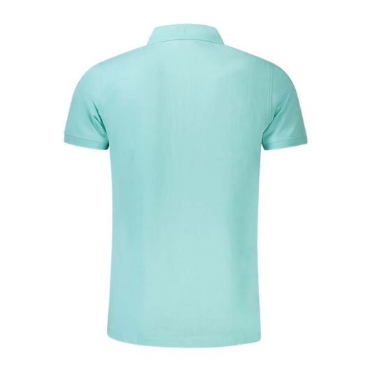 Norway 1963 Light Blue Cotton Men Polo Shirt NO-35499-S