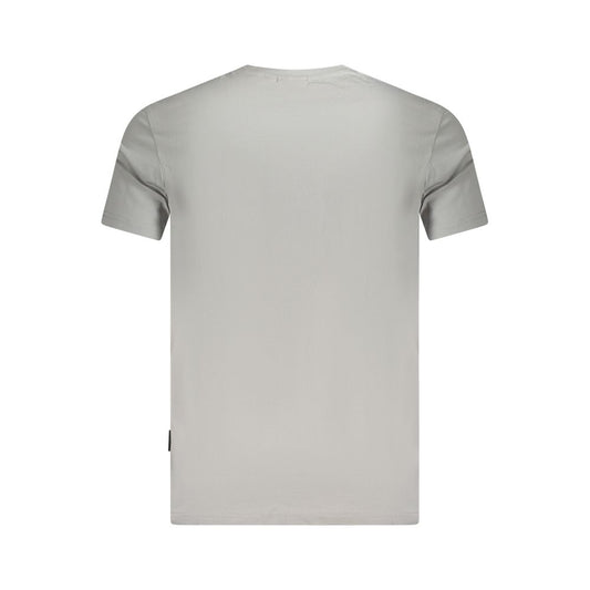 Napapijri Brown Cotton Men T-Shirt NA-35703-M