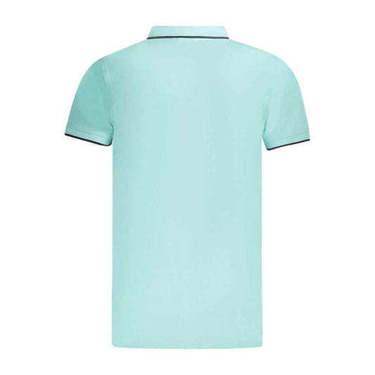 Norway 1963 Light Blue Cotton Men Polo Shirt NO-35744-XXL