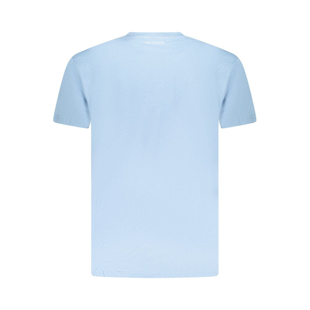 Trussardi Blue Cotton T-Shirt