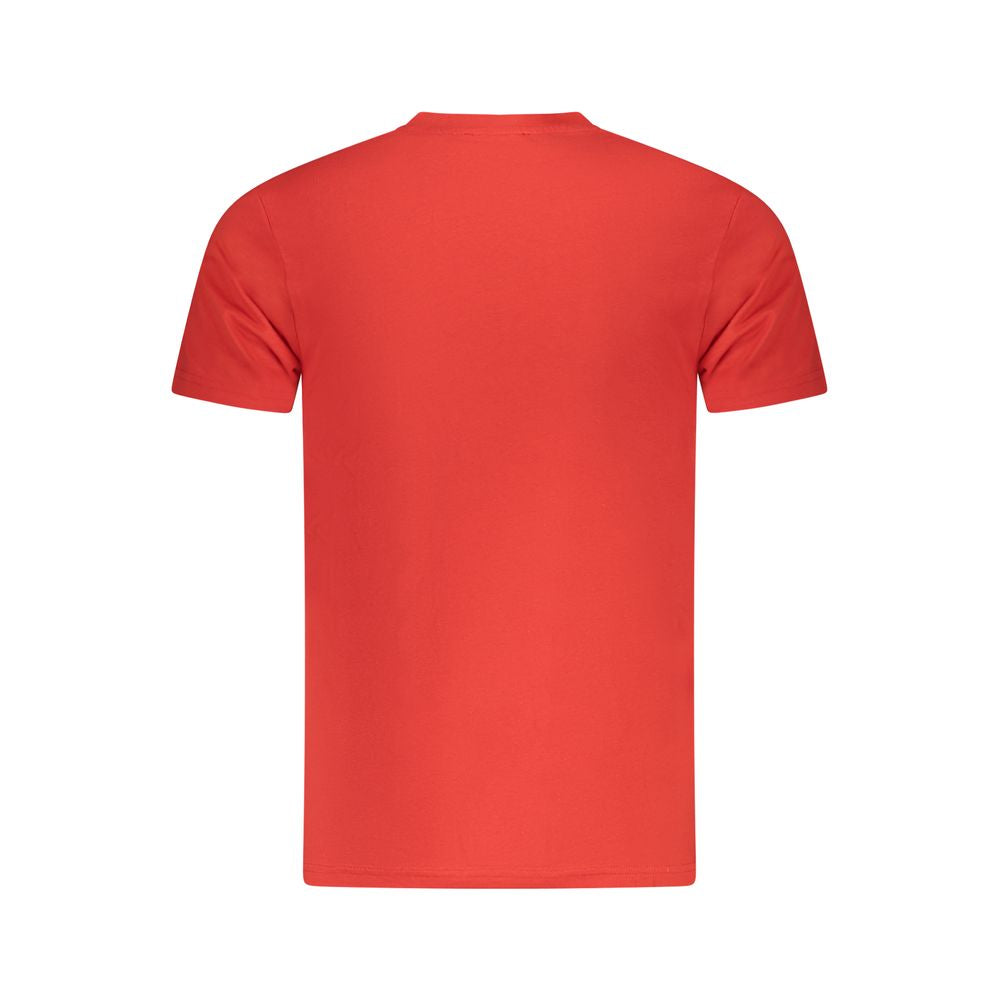 Cavalli Class Red Cotton T-Shirt