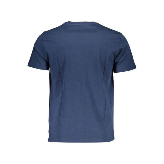 Levi's Blue Cotton Men T-Shirt LE-37472-XL