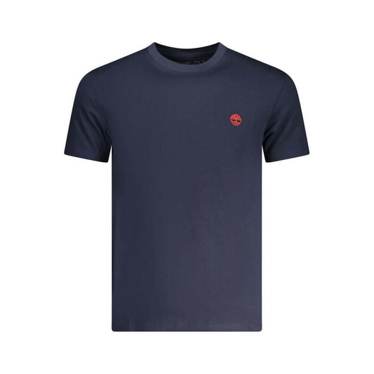 Timberland Blue Cotton Men T-Shirt TI-37619-L