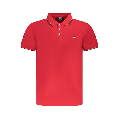 Norway 1963 Red Cotton Polo Shirt