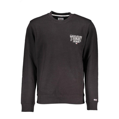 Tommy Hilfiger Black Cotton Men's Sweatshirt