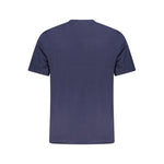 North Sails Blue Cotton Men T-Shirt
