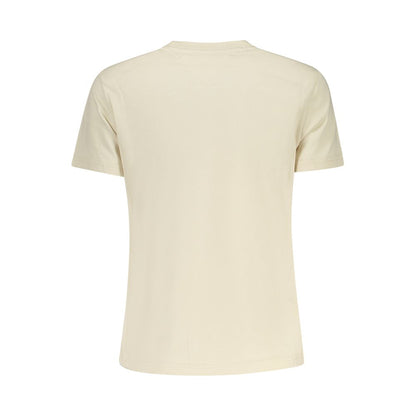 Tommy Hilfiger Beige Cotton Women T-Shirt