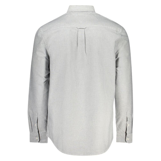 Tommy Hilfiger Gray Cotton Men Shirt TO-38468-S