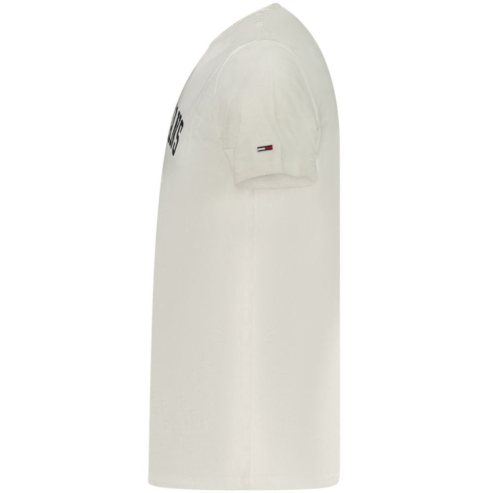Tommy Hilfiger White Cotton T-Shirt
