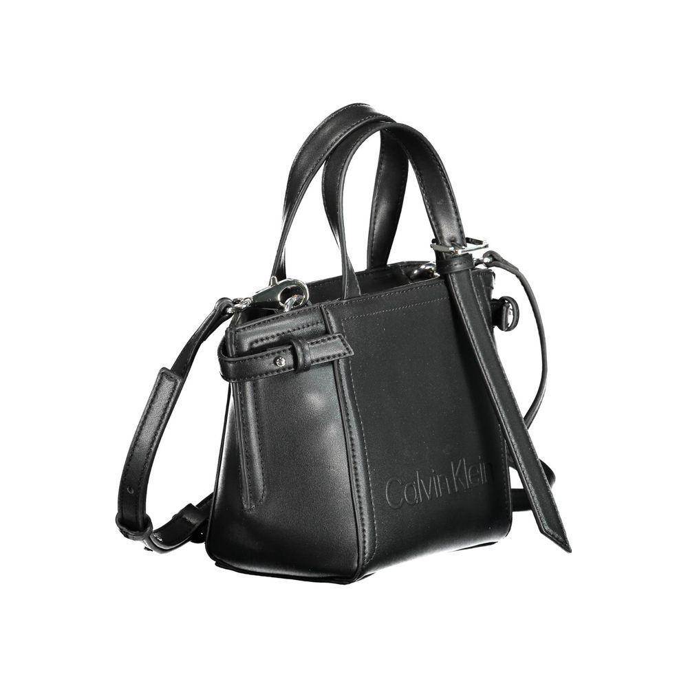 Calvin Klein Black Polyester Handbag