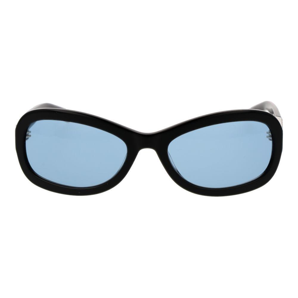 GCDS Black Acetate Sunglasses