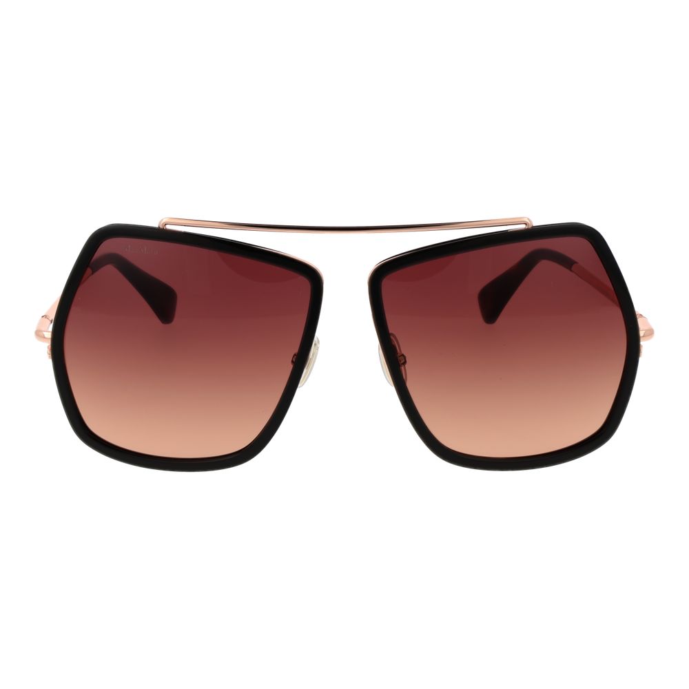 Max Mara Brown Metal Sunglasses