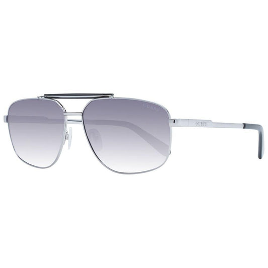 Guess Silver Men Sunglasses GU-1051941