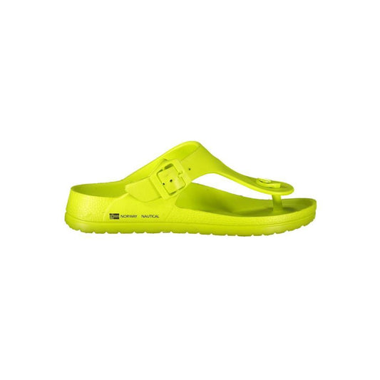 Norway 1963 Yellow Plastic Women Sandal NO-38737-EU36/US6