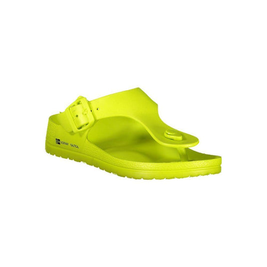 Norway 1963 Yellow Plastic Women Sandal NO-38737-EU36/US6