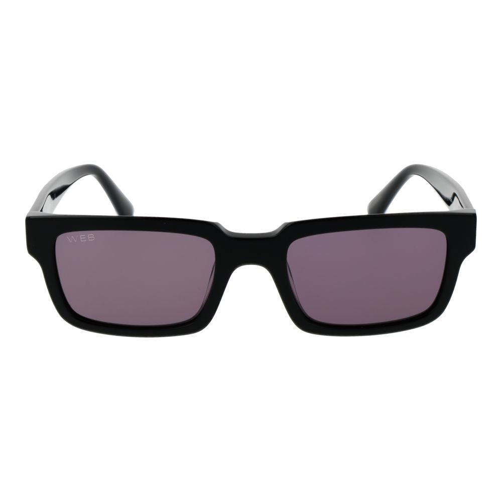 Web Black Acetate Sunglasses