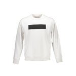 Calvin Klein White Cotton Men Sweater