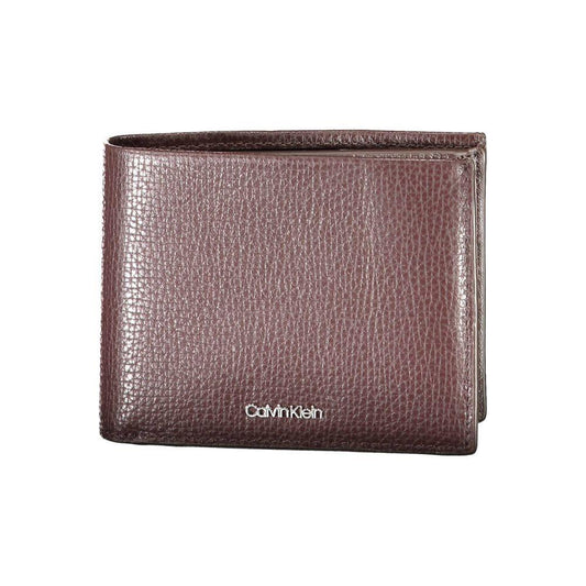 Calvin Klein Brown Leather Wallet 1728,67403481248,Bags,Brown,Calvin Klein,Men,Men - Bags,New with tags,Wallets - Men - Bags Calvin Klein CA-14271