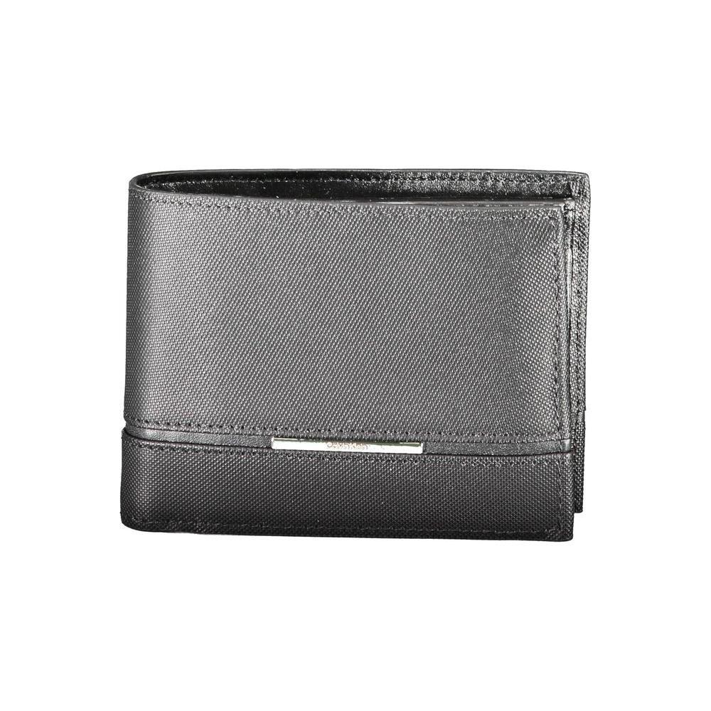 Calvin Klein Nero Leather Mens Wallet