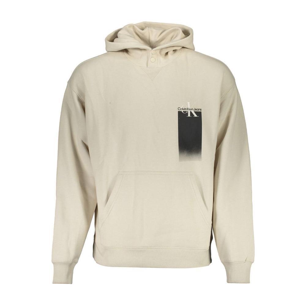 Calvin Klein Beige Cotton Men Sweater