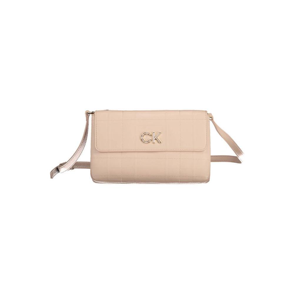 Calvin Klein Pink Polyester Handbag