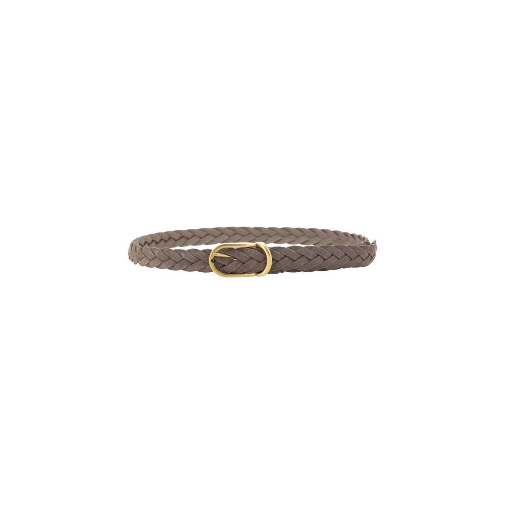 Brunello Cucinelli Leather belt braided design BR-MAURP333C2637-100 CM / 40 INCHES