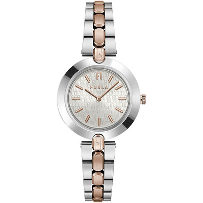 Furla Gray Stainless Steel Watch
