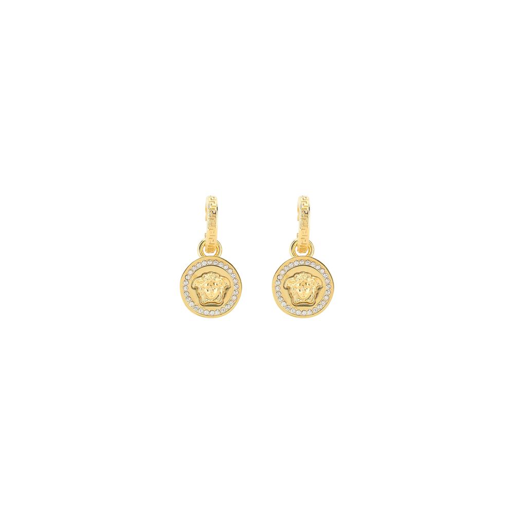 Versace Gold Brass Earrings