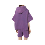 Hinnominate Purple Cotton Women Hoodie