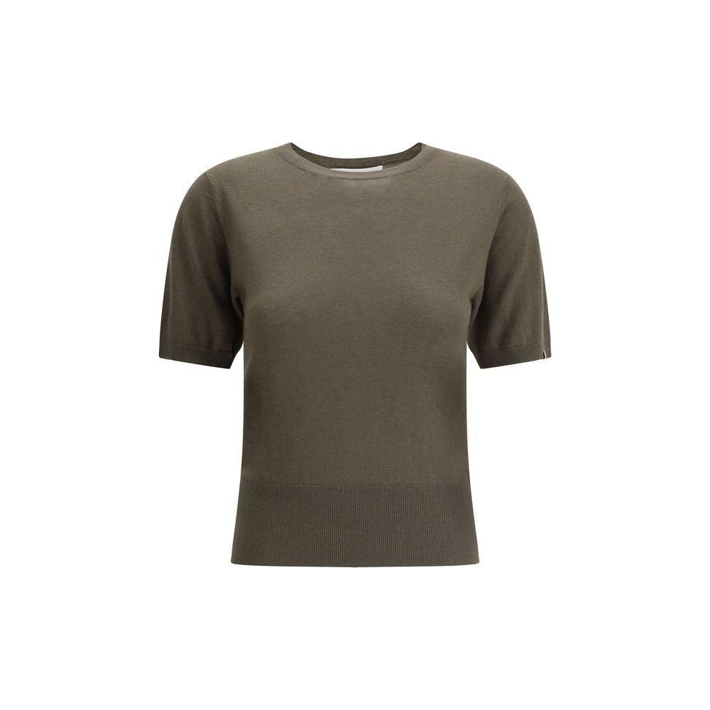 Extreme Cashmere Short-sleeved Sweater EX-41619418TU05ARMY-ONE SIZE
