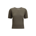Extreme Cashmere Short-sleeved Sweater EX-41619418TU05ARMY-ONE SIZE