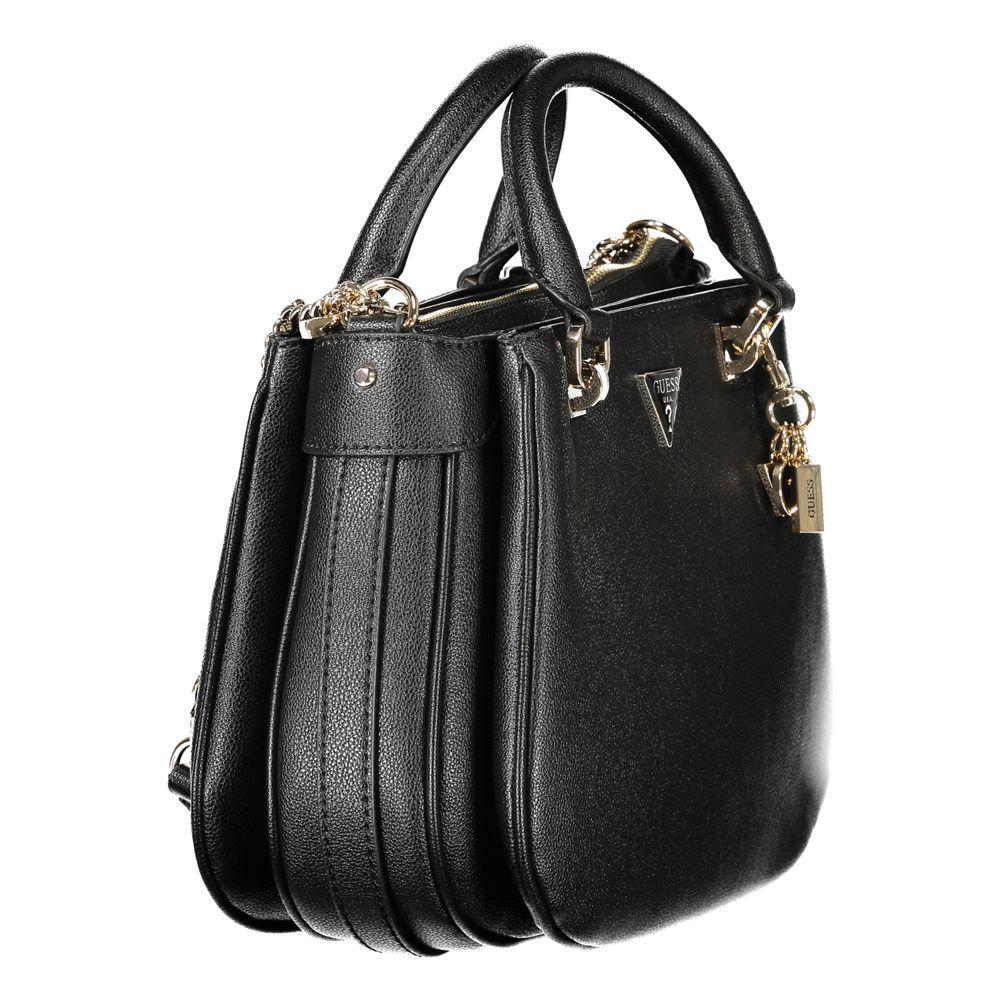 Guess Jeans Black Polyethylene Handbag GU-34066