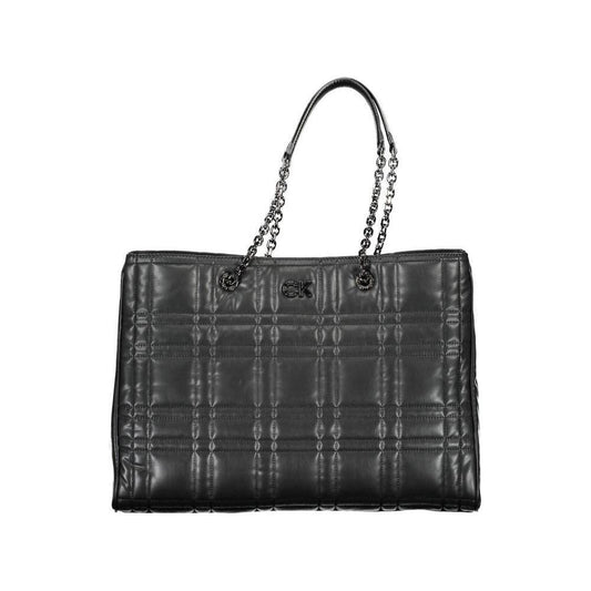 Calvin Klein Black Polyester Handbag