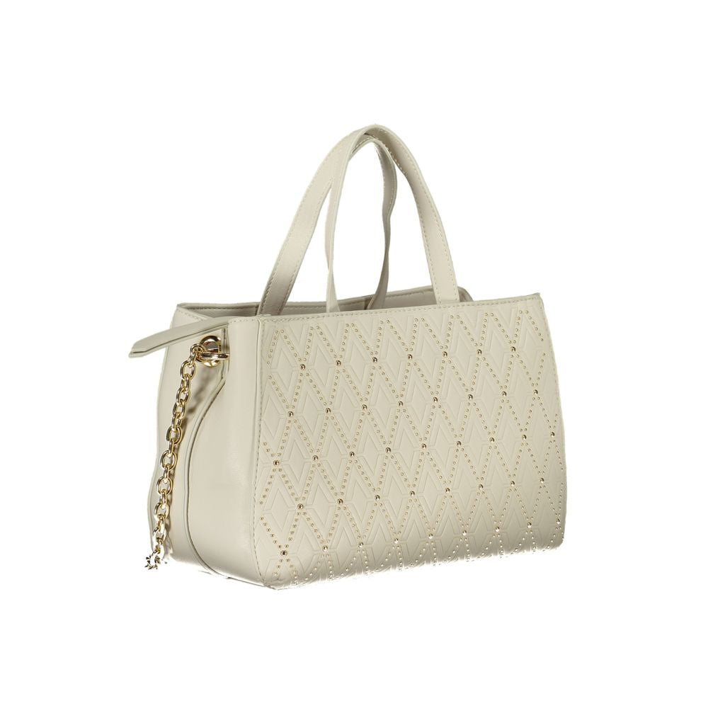 Mario Valentino White Polyurethane Women Handbag