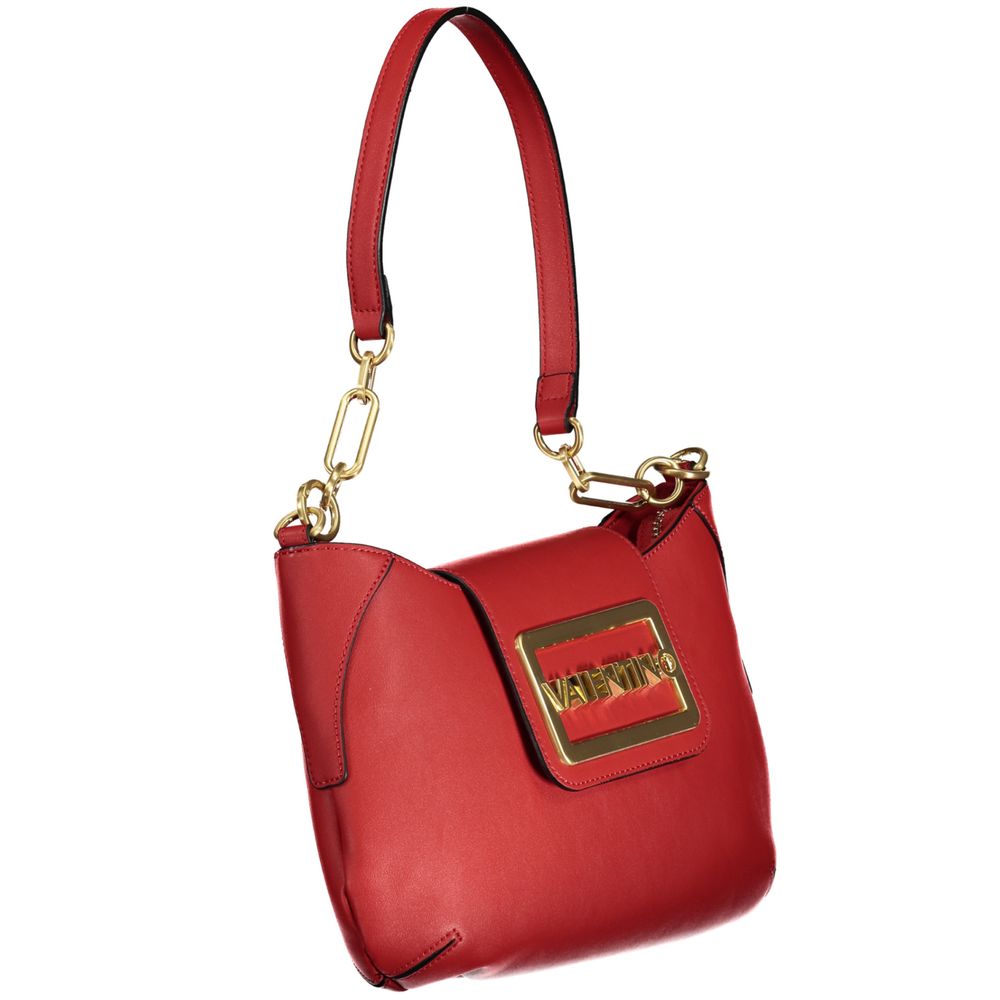 Mario Valentino Rosso Polyurethane Women's Bag