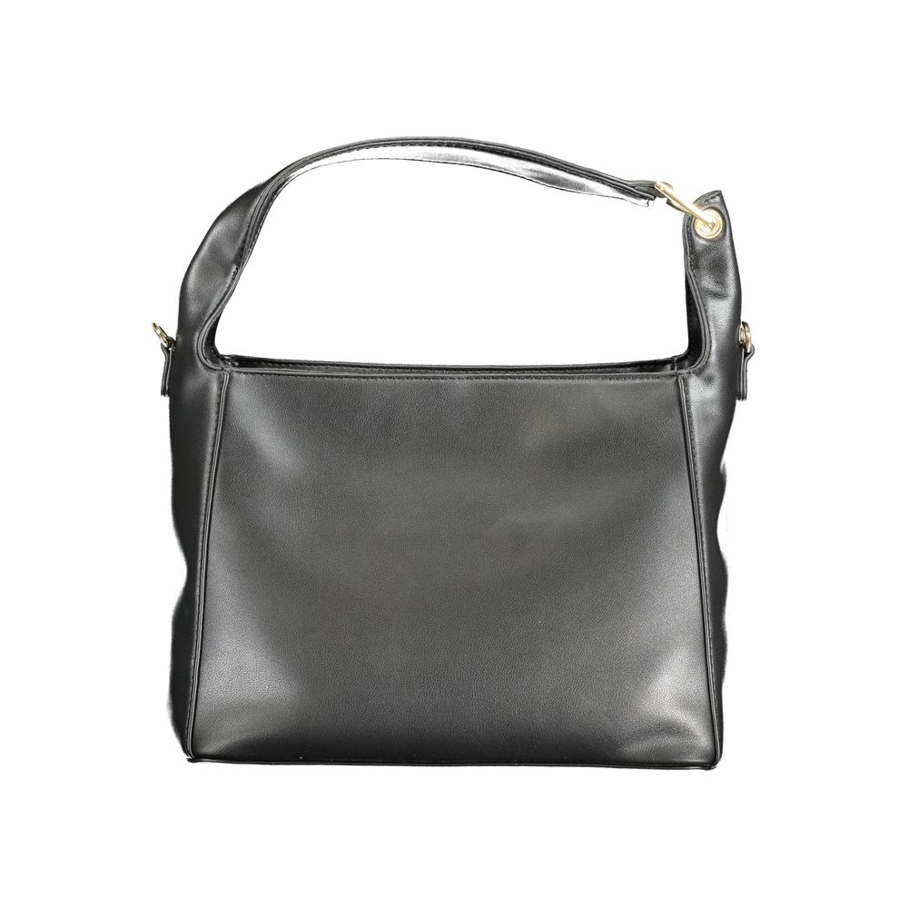 Mario Valentino Black Polyethylene Handbag