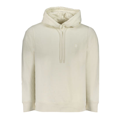 Calvin Klein White Cotton Men's Sweatshirt
