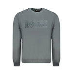 Napapijri Green Cotton Sweater NA-31580-XXL