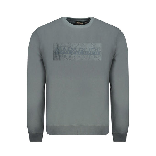 Napapijri Green Cotton Sweater NA-31580-XXL