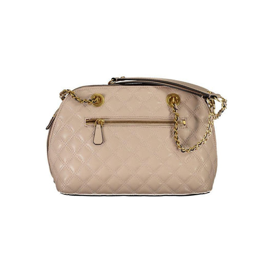 Guess Jeans Beige Polyethylene Handbag GU-31732