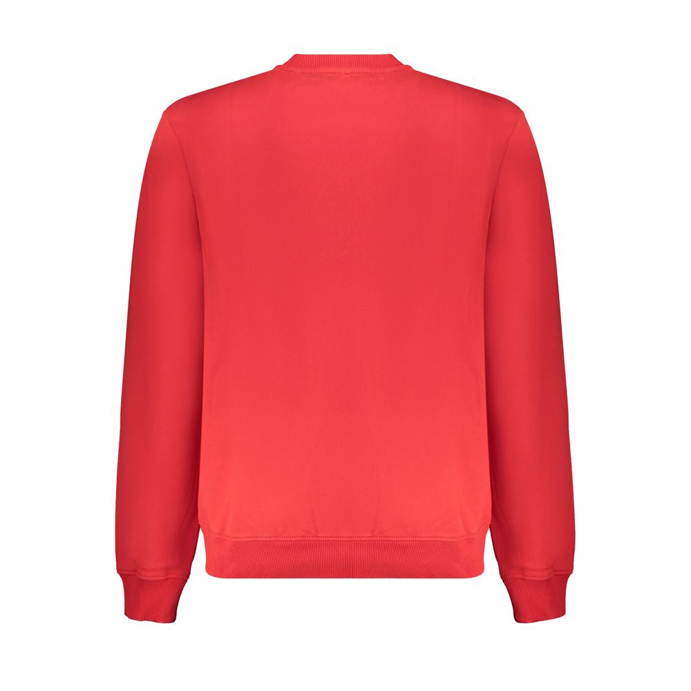 Napapijri Red Cotton Sweater NA-32133-XL
