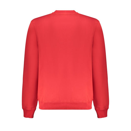 Napapijri Red Cotton Sweater NA-32133-XL