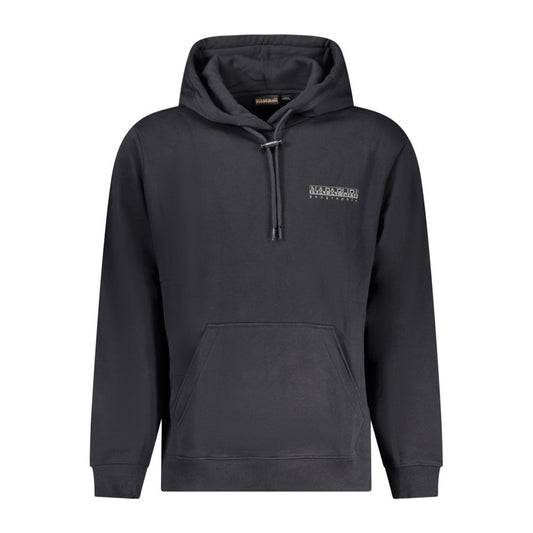 Napapijri Black Cotton Sweater NA-32137-XXL